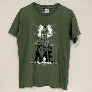 Vintage 2000s Between The Buried And Me BTBAM T-shirt Green S Metalcore Prog